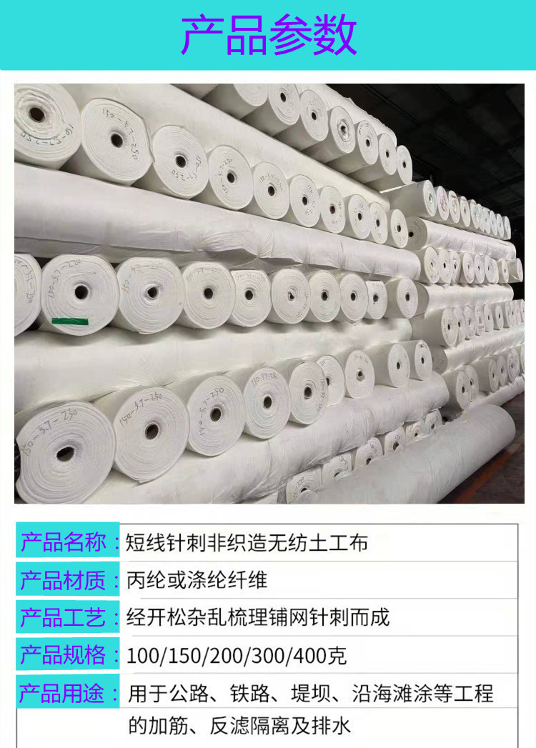 土工布詳情頁