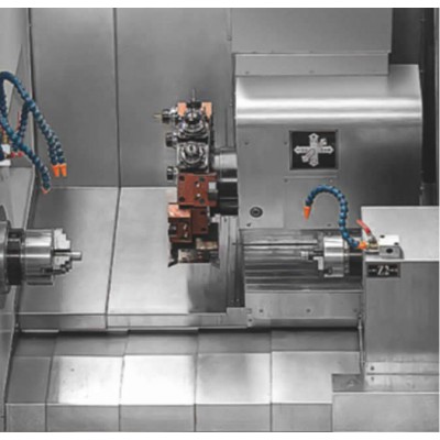 臺茂雙主軸單刀塔車銑復合CNC-680TTS