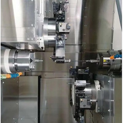 臺茂雙主軸雙刀塔車銑復合CNC-580TTS