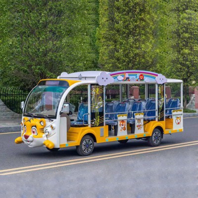 卡通電動觀光車 景區游覽電動車 校園電瓶觀光車