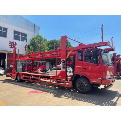 東風(fēng)天錦五位板轎運車廠家報價