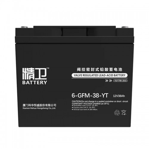 科·華精衛(wèi)蓄電池6-GFM-38-YT免維護12V38AH