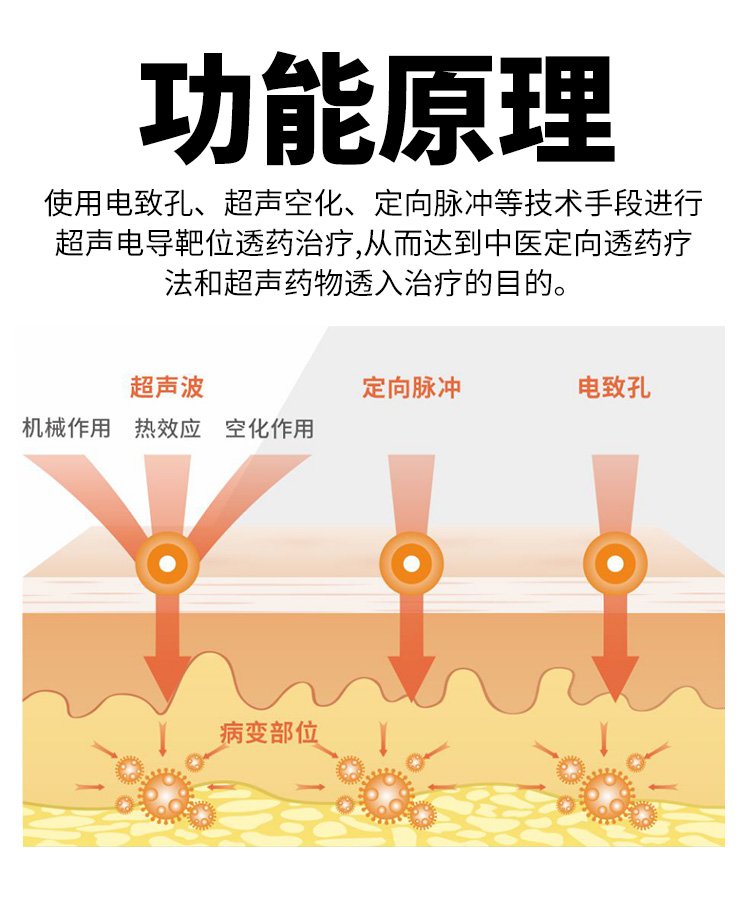 弘億康中醫定向透藥治療儀原理