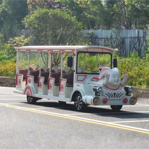 14座個性化電動觀光車  小巴士四輪電動車  卡通旅游代步車