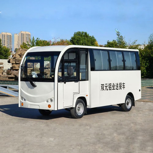 廂式電動送餐車  學校廠區電動送飯配餐車  電瓶運輸車貨車